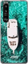 6F hoesje - geschikt voor Sony Xperia 1 III -  Transparant TPU Case - Yacht Life #ffffff