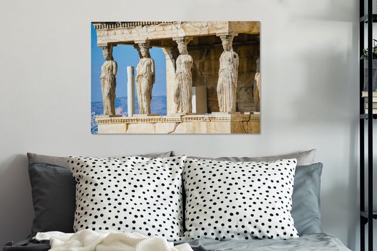 Toile cariatide 2cm 90x60 cm - Tirage photo sur toile (Décoration murale salon / chambre)