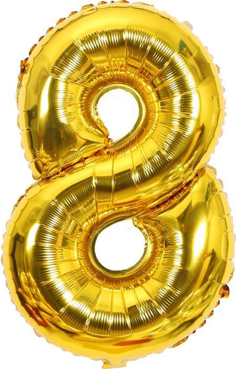 Ballon numéro d'or 1 an 36cm - Partywinkel