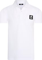 Karl Lagerfeld - Heren Polo SS Profile Logo Polo - Wit - Maat L