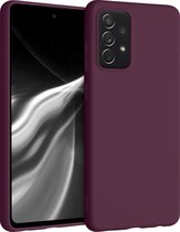 kwmobile telefoonhoesje voor Samsung Galaxy A72 - Hoesje voor smartphone - Back cover in bordeaux-violet