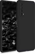 kwmobile telefoonhoesje voor Huawei P Smart (2021) - Hoesje voor smartphone - Back cover in zwart