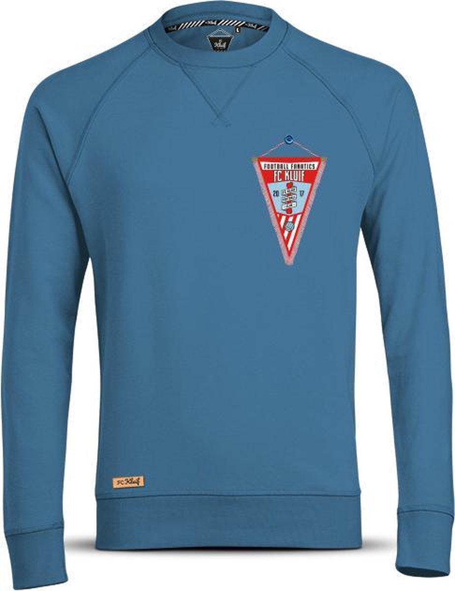 FC Kluif Vaantje sweater Blauw - Maat L / Large - Heren lifestyle trui - Voetbal sweater