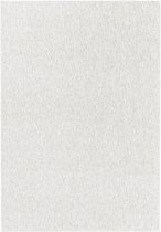 Modern laagpolig vloerkleed Nizza - crème - 140x200 cm
