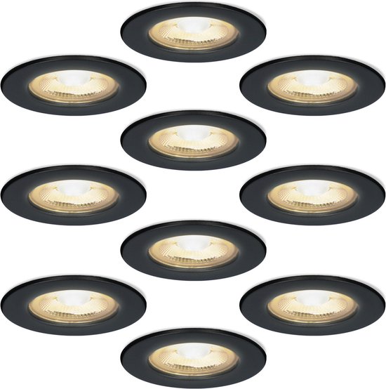 10x HOFTRONIC Nola LED inbouwspots