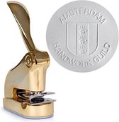 Shiny EG preegstempel | logo | Ø50 mm | Goud