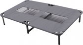 Duvo+ hondenstretcher relax grijs - 102,5x68x19 cm - 1 stuks