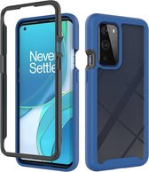 Voor OnePlus 9 Pro Starry Sky Solid Color Series schokbestendige pc + TPU beschermhoes (koningsblauw)