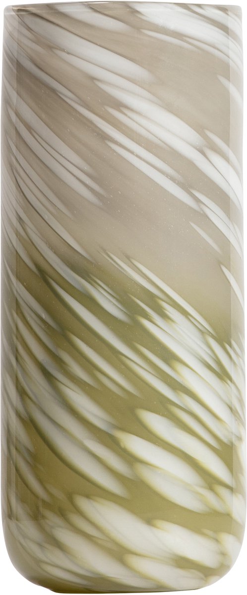 WOOOD Exclusive Olan Vaas - Glas - Multi - 35x15x15