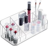iDesign   Make-up organizer display   - Transparant - Sorteervakken