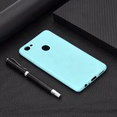 Voor OPPO F7 Candy Color TPU Case (groen)