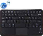 Bluetooth draadloos toetsenbord met aanraakscherm, compatibel met alle Android- en Windows 9-inch tablets met Bluetooth-functies (zwart)