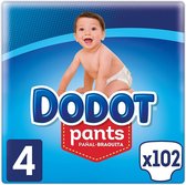 Dodot - Pants Maat 4 - Mega Pack - 102 broekjes