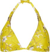 Sapph 10S Audrey Triangle Halter Dames Multi Yellow-36