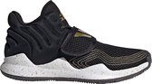 adidas Deep Threat Primeblue kinderen - Sportschoenen - zwart/goud - maat 40
