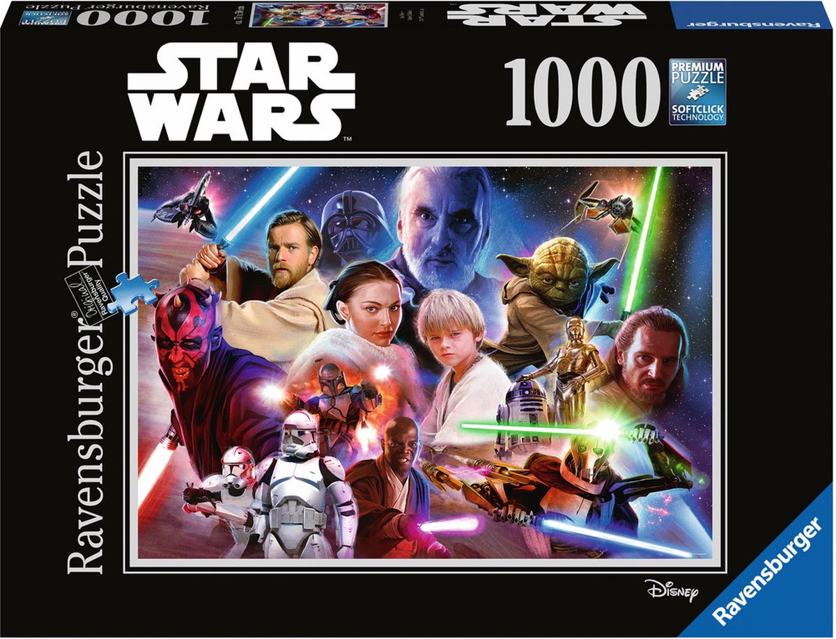 Ravensburger puzzel Disney Star Wars Limited Edition 1 - Legpuzzel - 1000 stukjes |