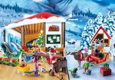 PLAYMOBIL Adventskalender Kerstatelier met elfen  - 9264