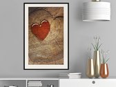Poster - Carved Heart-40x60