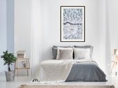 Poster - Winter Forest From a Bird's Eye View-30x45