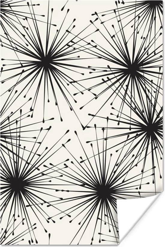 Motif nature graines de pissenlit 20x30 cm - petit