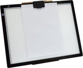 Professionele A3 Lightpad V2 met clip / LED licht Lichtbak / Tekentafel / Lichttafel / Lichtbox / Lightbox met 3 dimbare lichtstanden, o.a. Diamond Painting, fotografie, tekenen, t