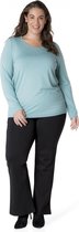 YESTA Alegonda Shirt - Soft Turquoise - maat X-0(44)