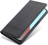 Xiaomi Redmi Note 10 / 10S Hoesje Portemonnee Book Case Zwart