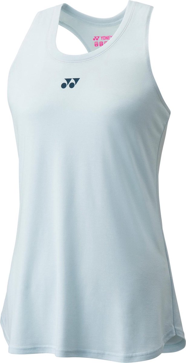 Yonex Tennistanktop Dames Lyocell/polyester Lichtblauw Maat M