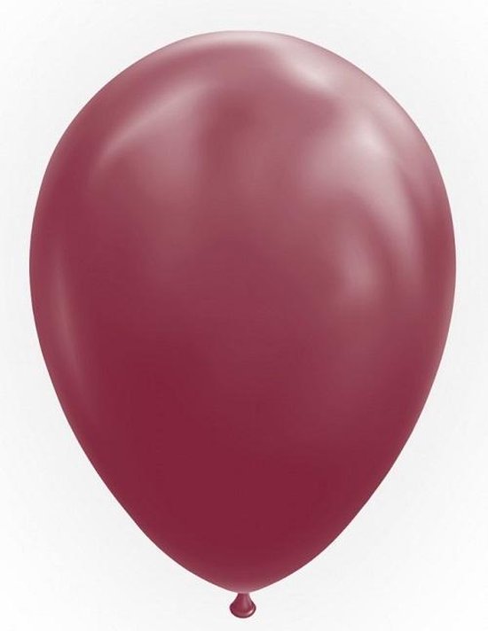 Wefiesta Ballonnen 30,5 Cm Latex Bordeaux 25 Stuks