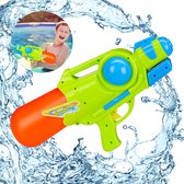 relaxdays pistolet à eau - super soaker children - pistolet à eau - réservoir 1 litre - coloré