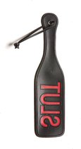 X-Play "slut" impression paddle - Black