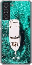 6F hoesje - geschikt voor Samsung Galaxy S21 FE -  Transparant TPU Case - Yacht Life #ffffff