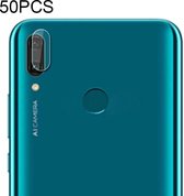 50 STKS Soft Fiber Back Camera Lens Film voor Huawei Enjoy 9 Plus