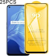 Voor OPPO Realme V5 5G 25 PCS 9D Volledige lijm Volledig scherm gehard glasfilm