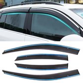 4 STUKS Venster Zonnige regenvizieren Luifels Zonnige regenbescherming voor Ford Focus 2005-2011 versie Klassieke stijl Hatchback