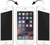 0,3 mm 180 graden privacy anti-glare volledig scherm gehard glas displayfolie voor iPhone 6 Plus & 6s Plus (wit)