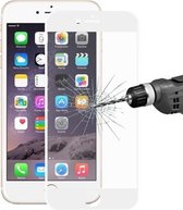 ENKAY voor iPhone 8 & iPhone 7 Ultradunne 0.2 mm 9H Oppervlaktehardheid Zachte koolstofvezel 3D Curverd Arc Explosieveilig gehard glas Film op volledig scherm (wit)