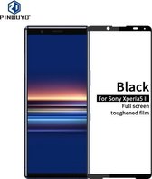 Voor Sony Xperia5 II PINWUYO 9H 2.5D Volledig scherm gehard glasfilm (zwart)