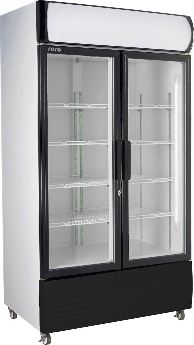 SARO Flessenkoeler met dubbele glasdeur Model GTK 580