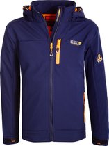 Geographical Norway Softshell Jas Blauw Turbo Dry Rumba - L