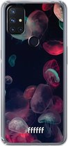 6F hoesje - geschikt voor OnePlus Nord N10 5G -  Transparant TPU Case - Jellyfish Bloom #ffffff