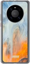 6F hoesje - geschikt voor Huawei P40 Pro -  Transparant TPU Case - Fire Against Water #ffffff