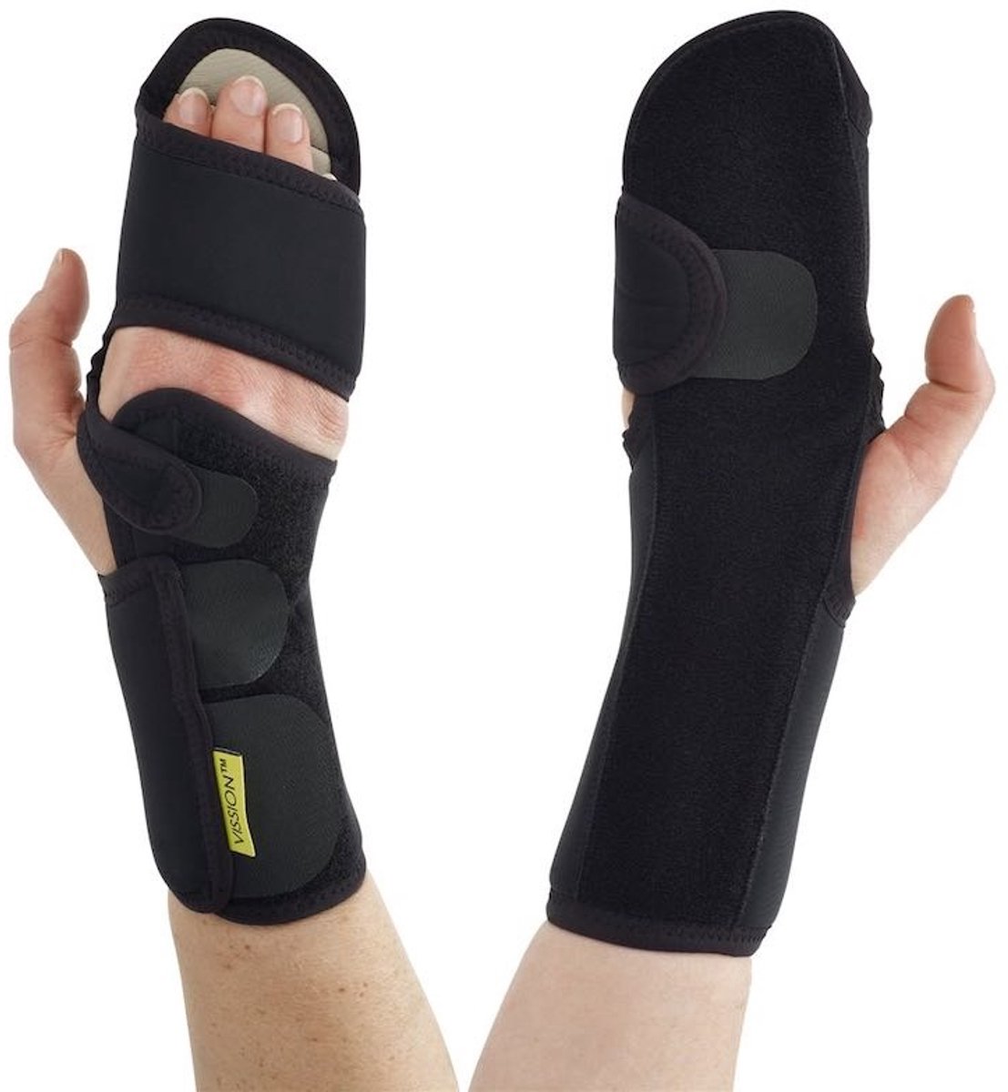 Goedkoopste Basko Vission Multi Finger Splint - M - Links - Zwart