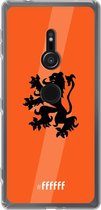 6F hoesje - geschikt voor Sony Xperia XZ2 -  Transparant TPU Case - Nederlands Elftal #ffffff