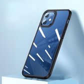 wlons Ice Crystal PC + TPU schokbestendig hoesje voor iPhone 12 mini (zwart)