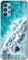 6F hoesje - geschikt voor Samsung Galaxy A32 4G -  Transparant TPU Case - Perfect to Surf #ffffff