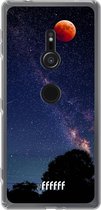 6F hoesje - geschikt voor Sony Xperia XZ2 -  Transparant TPU Case - Full Moon #ffffff