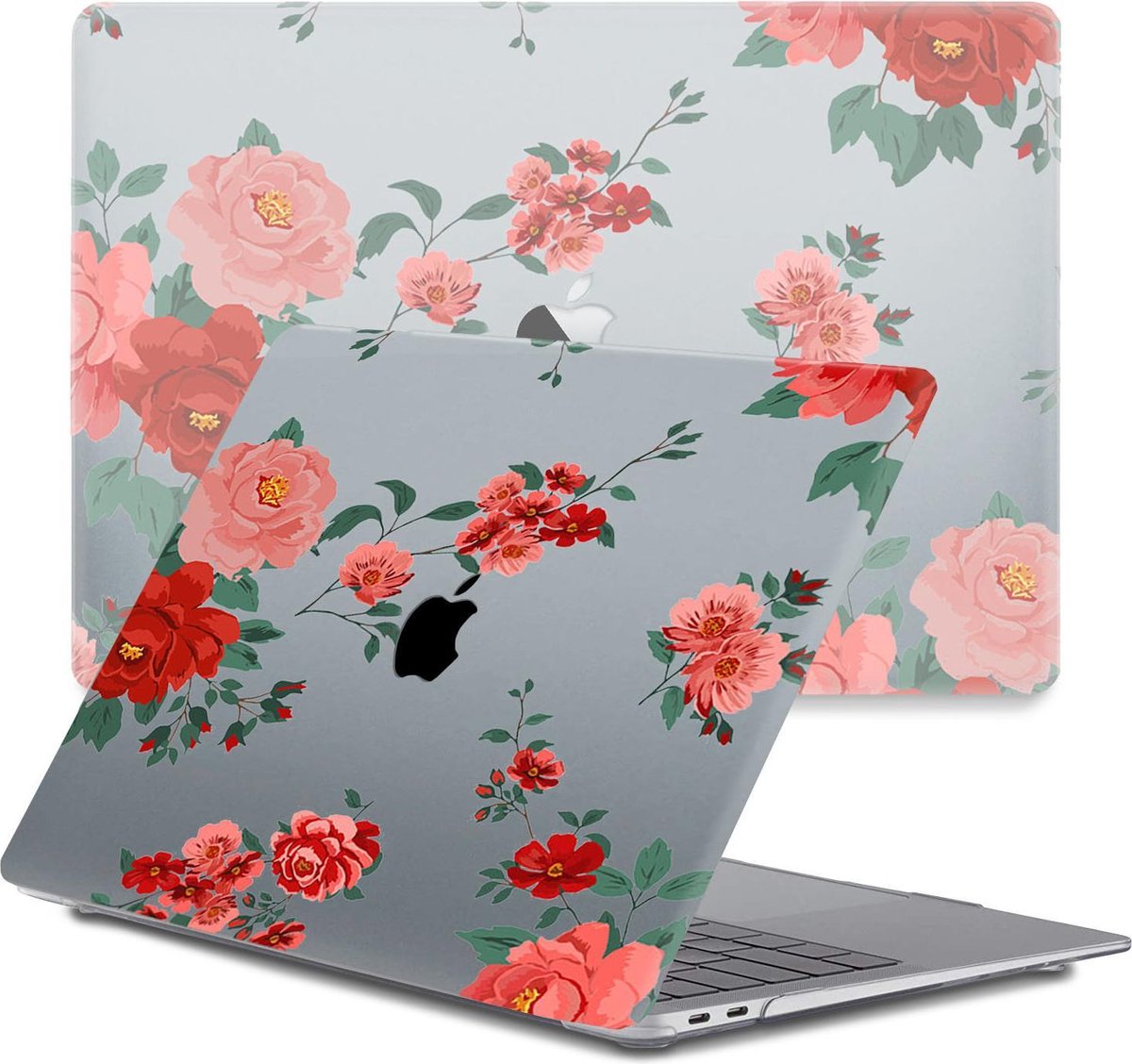 Lunso - cover hoes - MacBook Pro 16 inch (2019) - Red Roses - Vereist model