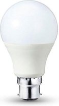 LED-lamp B22 15W 220V A60 270 ° - Warm wit licht - Kunststof - Wit - Wit Chaud 2300k - 3500k - SILUMEN