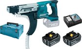 Makita DFR550RTJ 18V visseuse à ruban 2x 5.0Ah dans Mbox